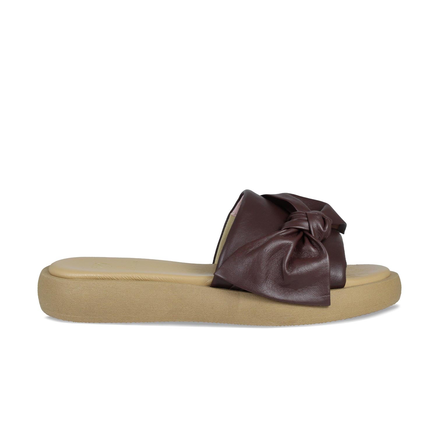 Shoes Bailey: Chocolate Leather Sole Bliss USA