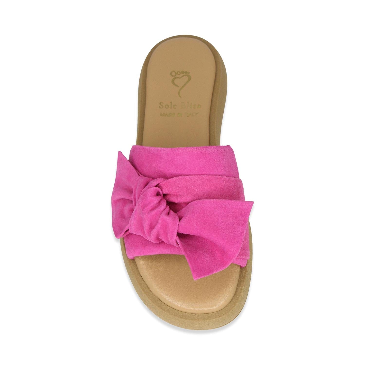 Shoes Bailey: Fuchsia Suede Sole Bliss USA