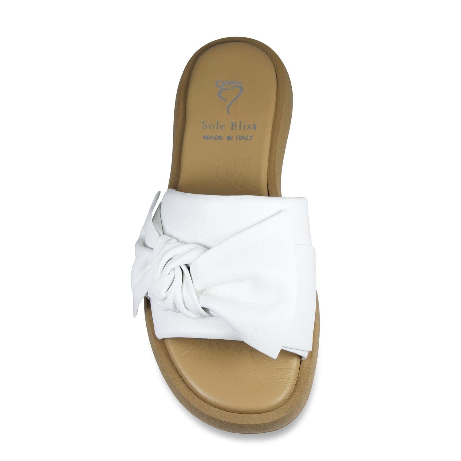 Shoes Bailey: White Leather Sole Bliss USA