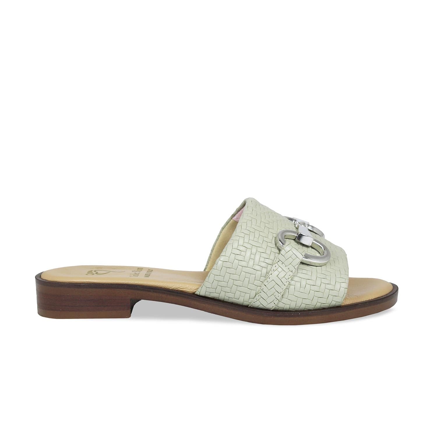 Shoes Bardot: Mint Weave Leather Sole Bliss USA