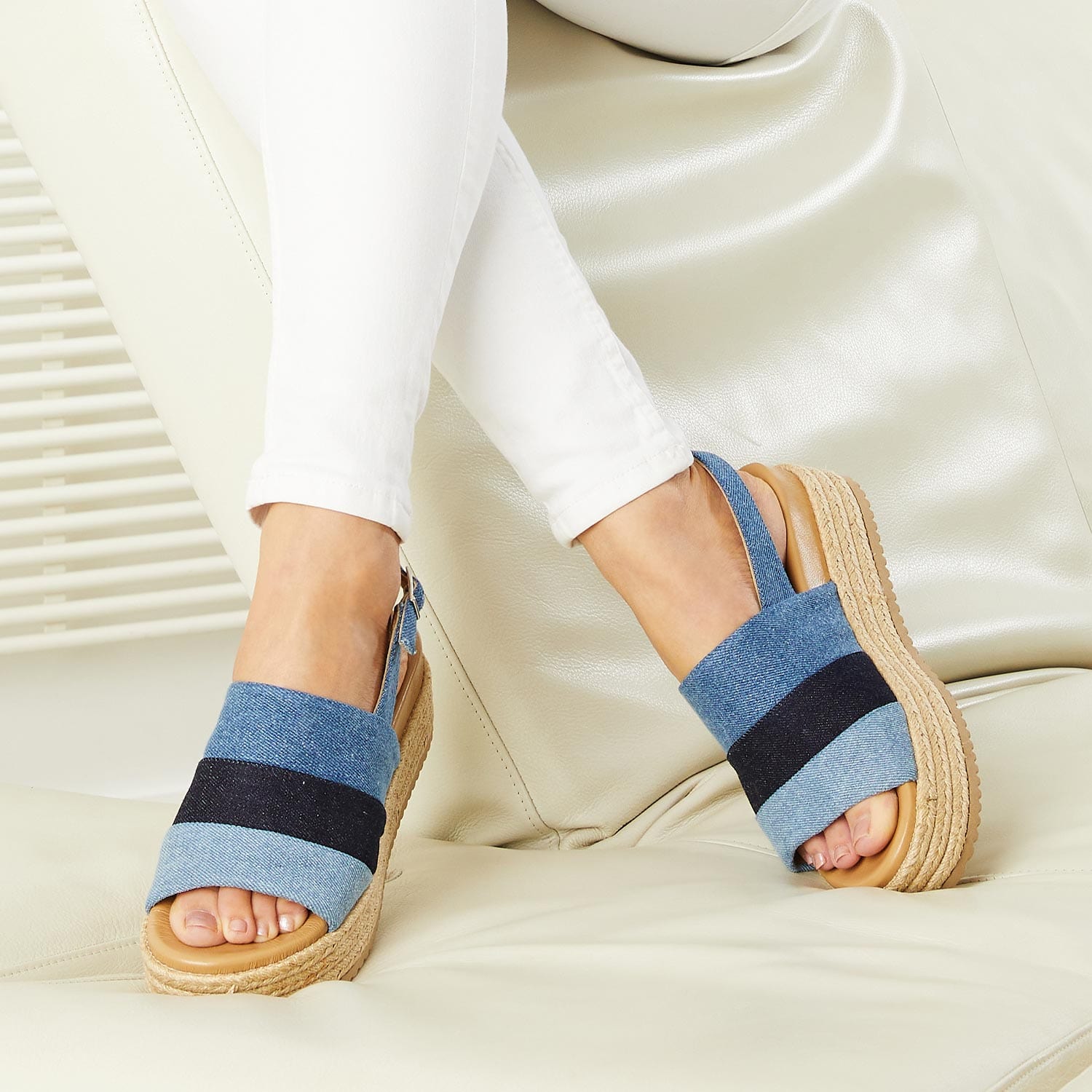 Shoes Bertie: Multi Denim Sole Bliss USA