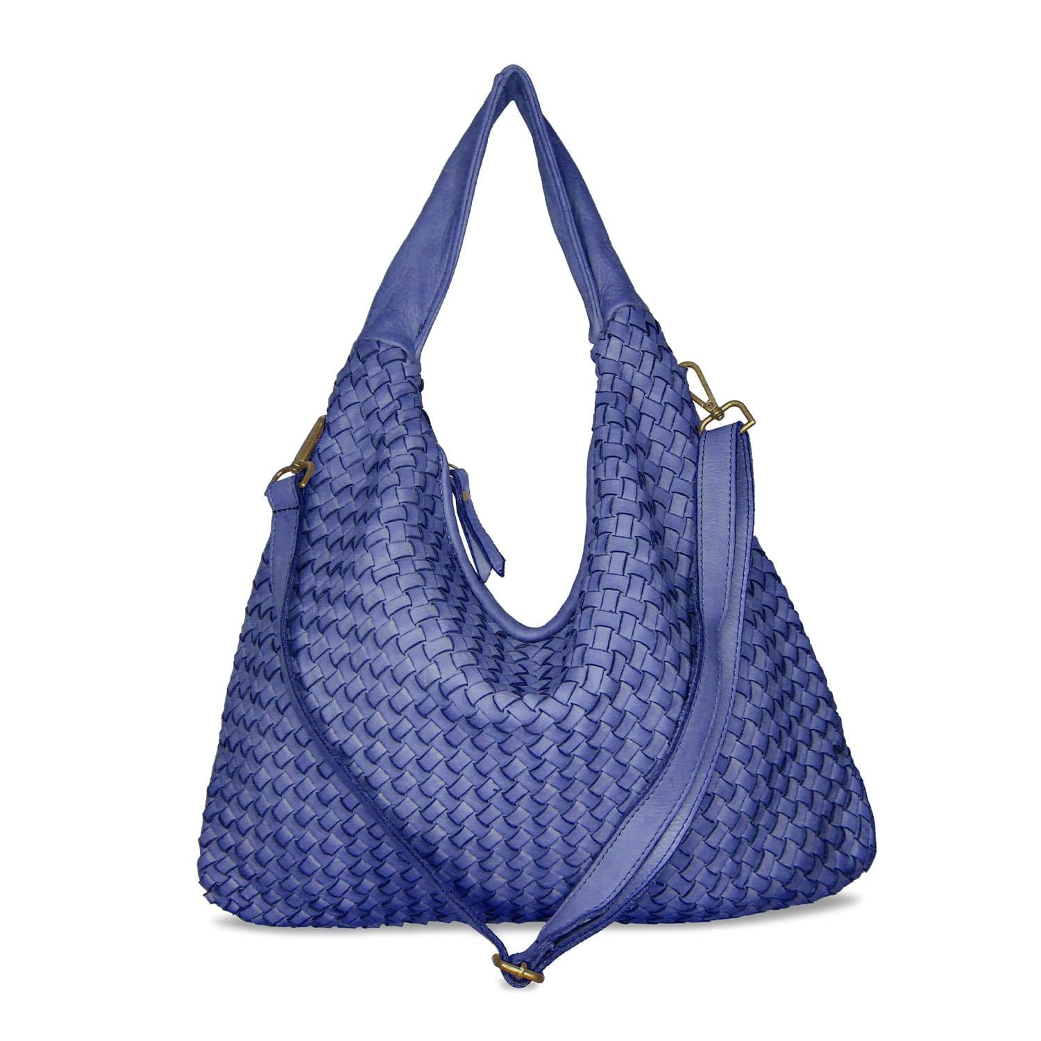 Bags Blythe: Denim Weave Leather Sole Bliss USA