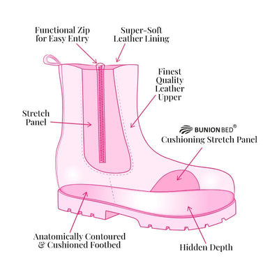 Boots Runway: Taupe Patent Leather Sole Bliss USA