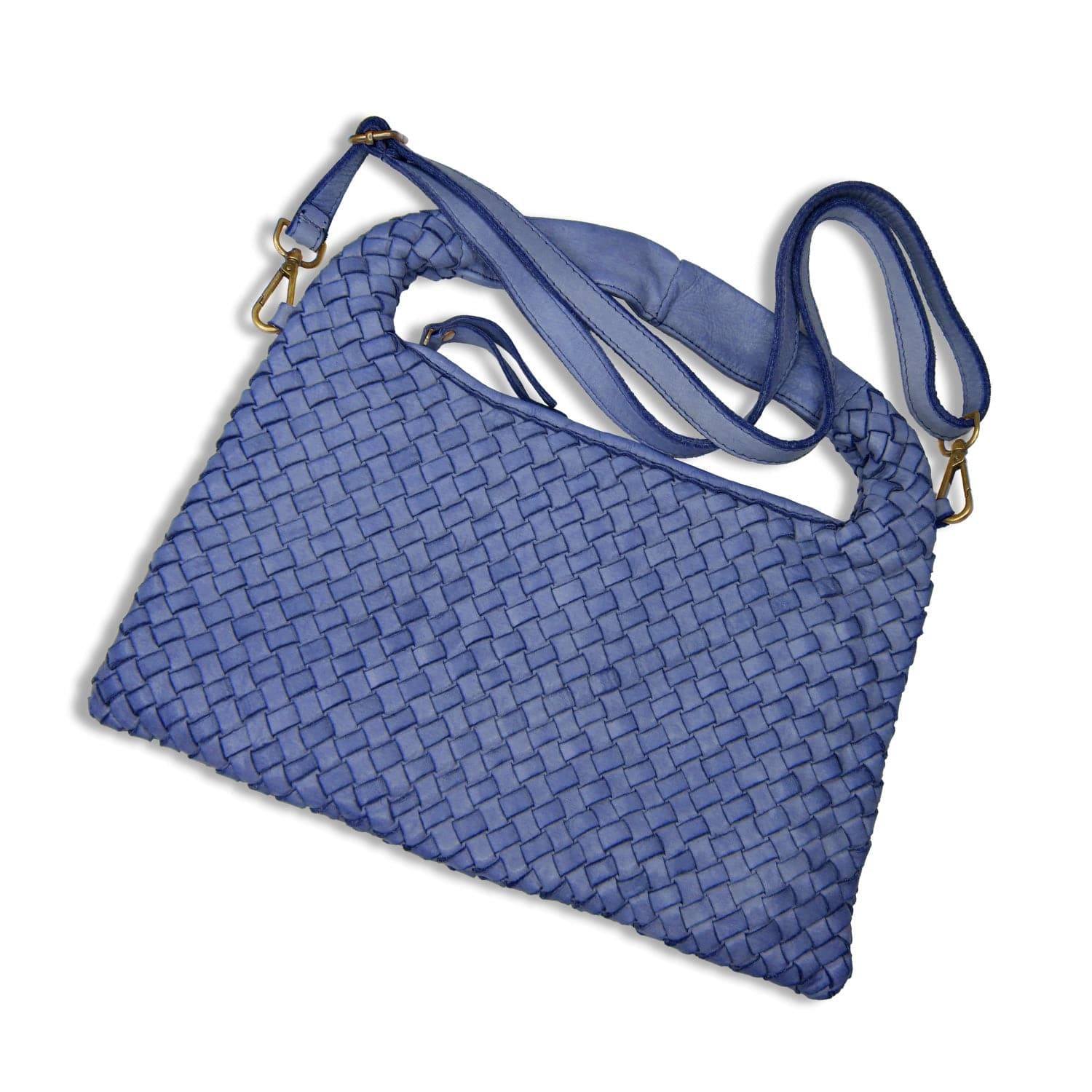 Bags Bronte: Denim Weave Leather Sole Bliss USA