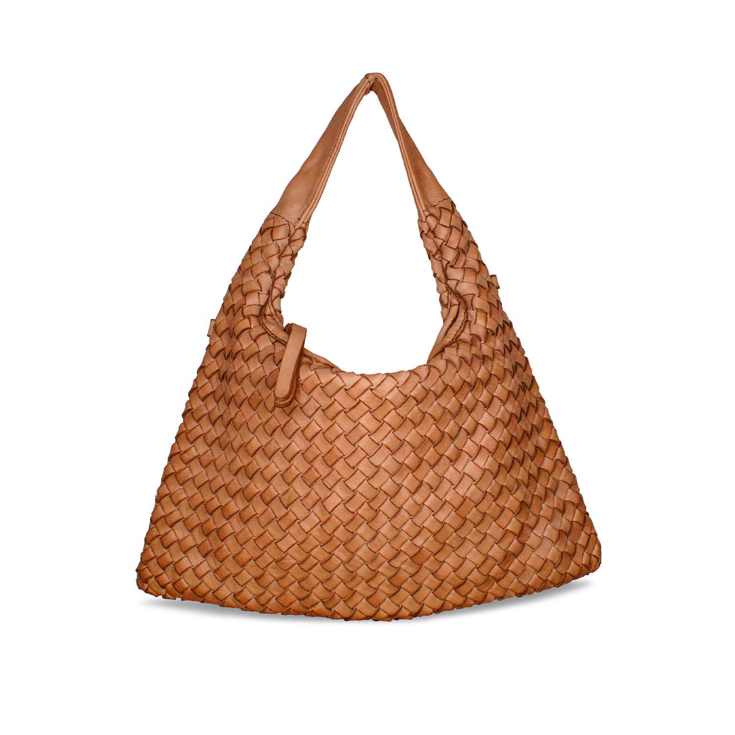 Bags Bronte: Tan Weave Leather Sole Bliss USA