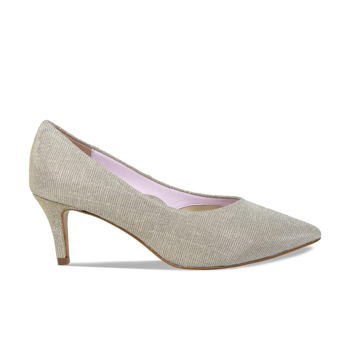 Shoes Carmen: Metallic Taupe Sole Bliss USA