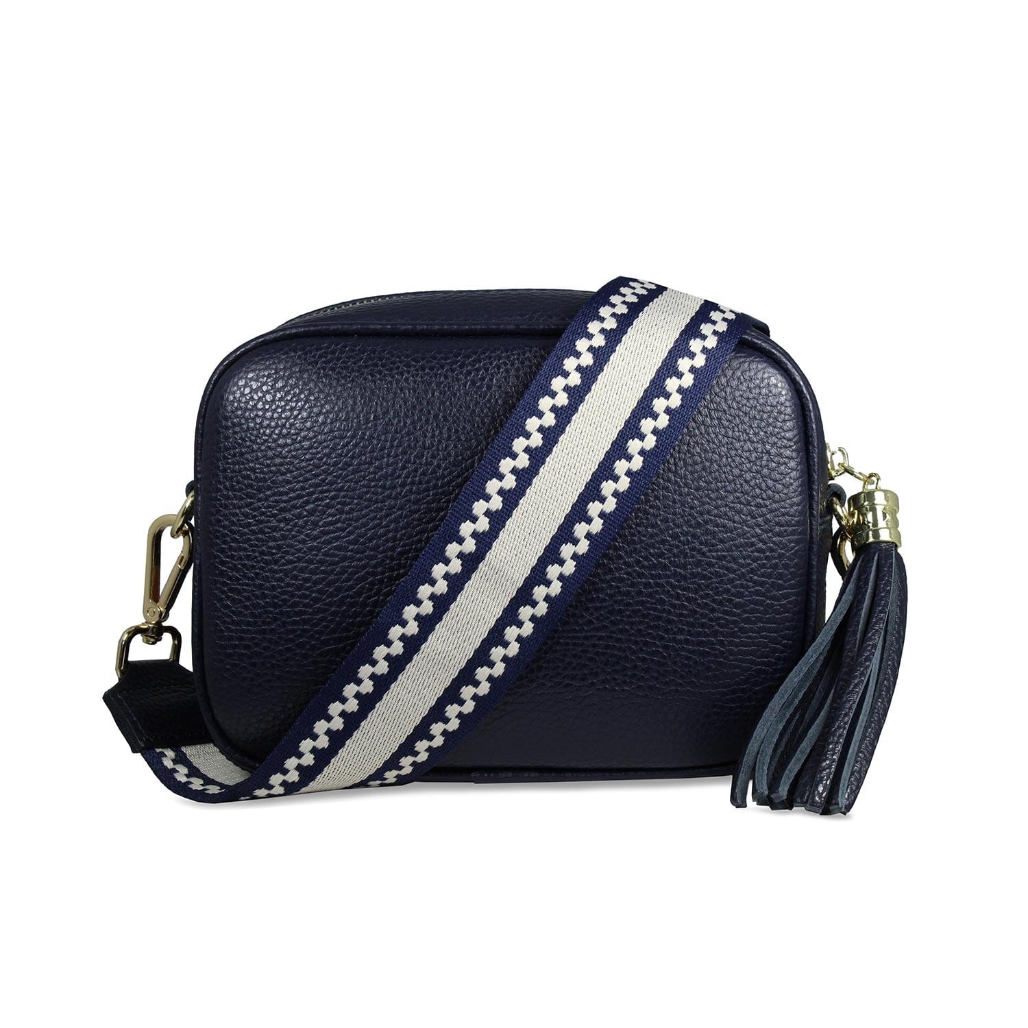 Bags Coco: Navy Leather & Taupe Sole Bliss USA