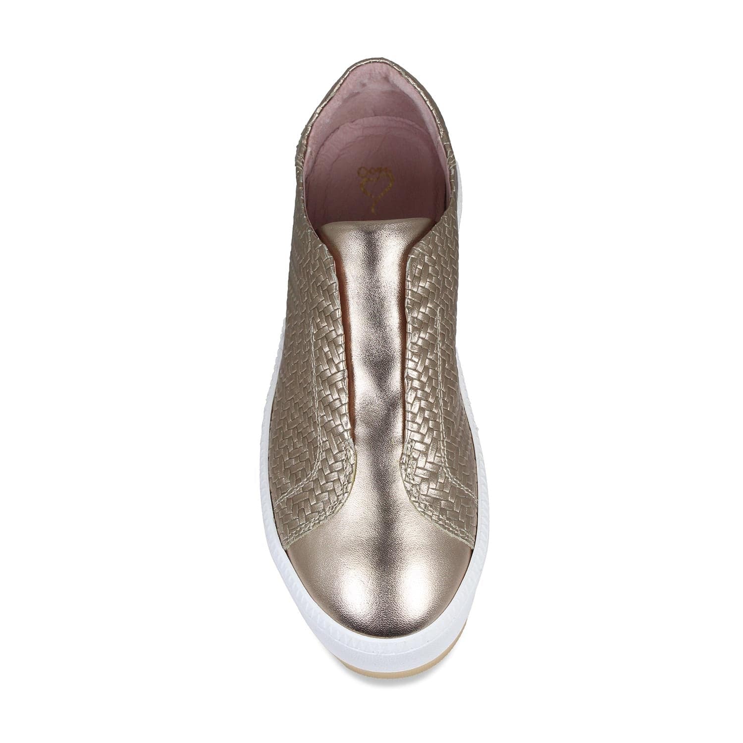 Shoes Drama: Metallic Weave Leather Sole Bliss USA