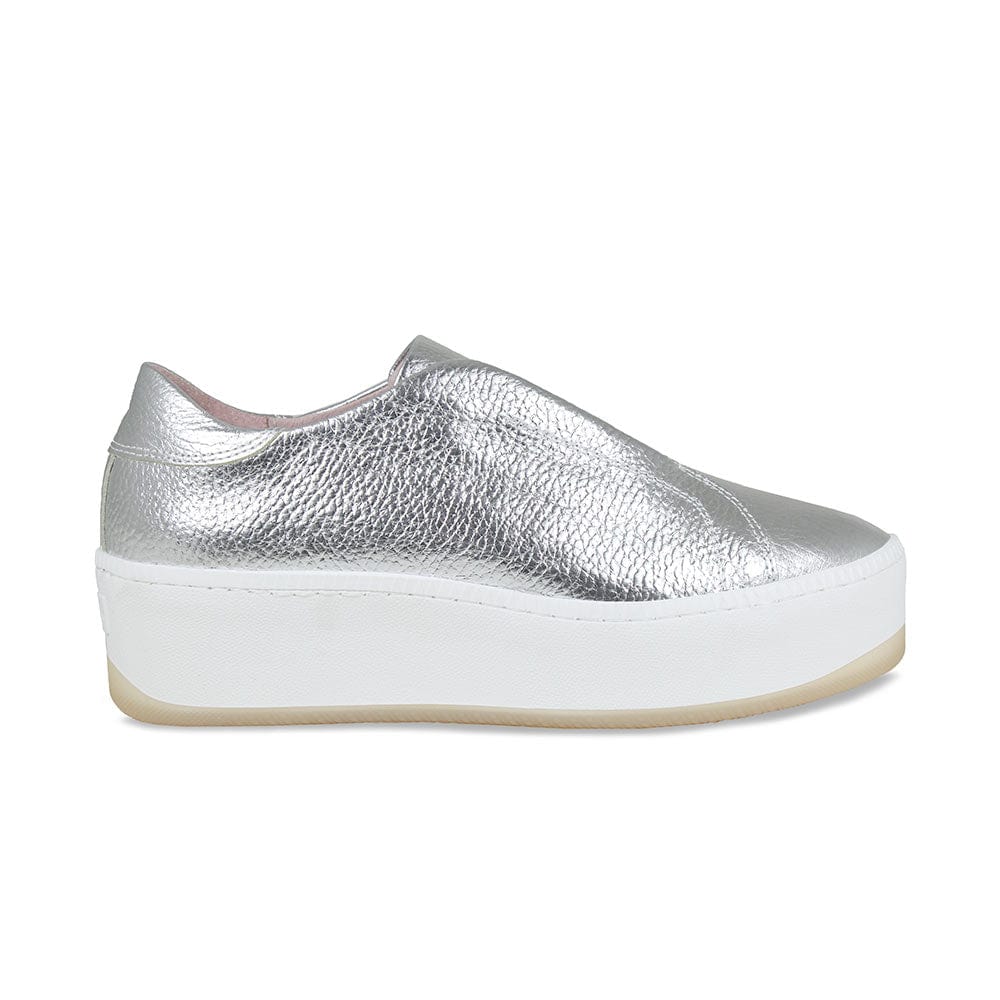 Shoes Drama: Silver Leather Sole Bliss USA