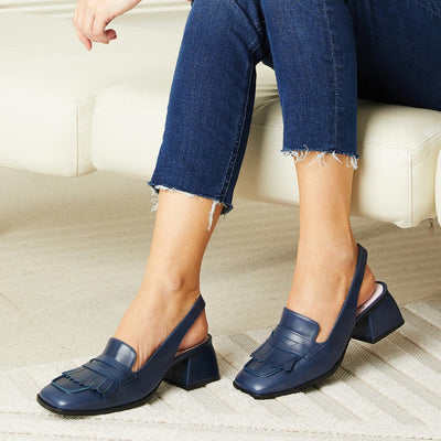 Shoes Gigi: Denim Leather Sole Bliss USA