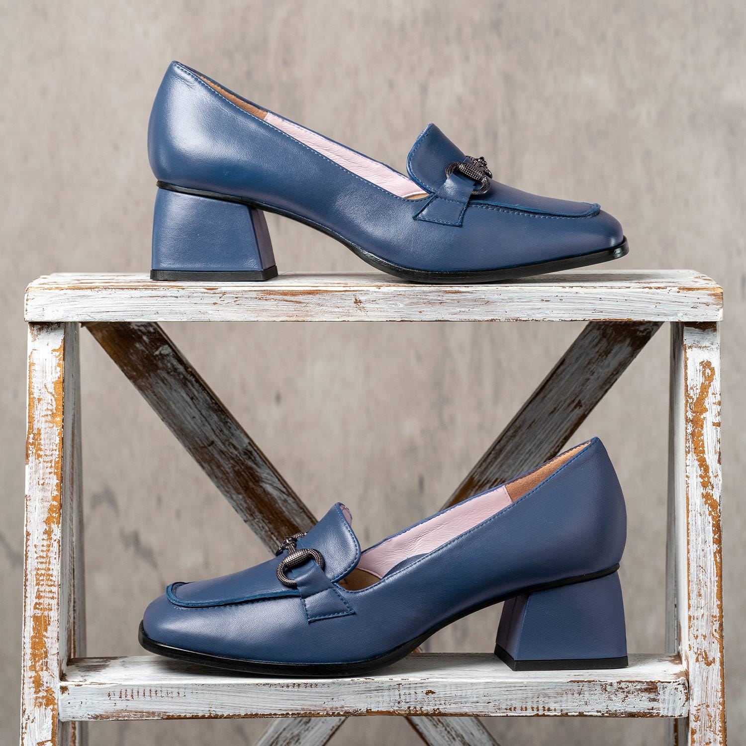 Shoes Giselle: Denim Leather Sole Bliss USA