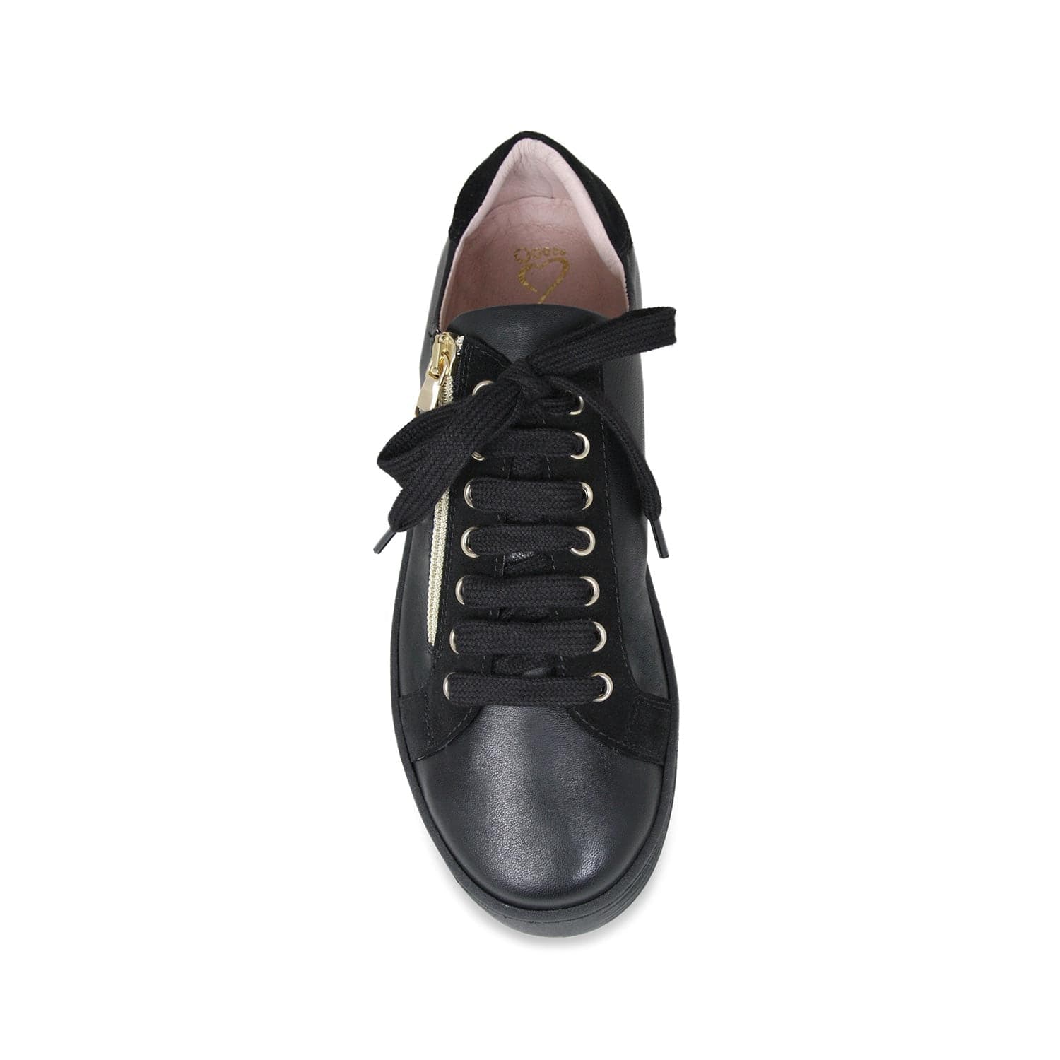 Shoes Harley: Black Leather & Suede Sole Bliss USA