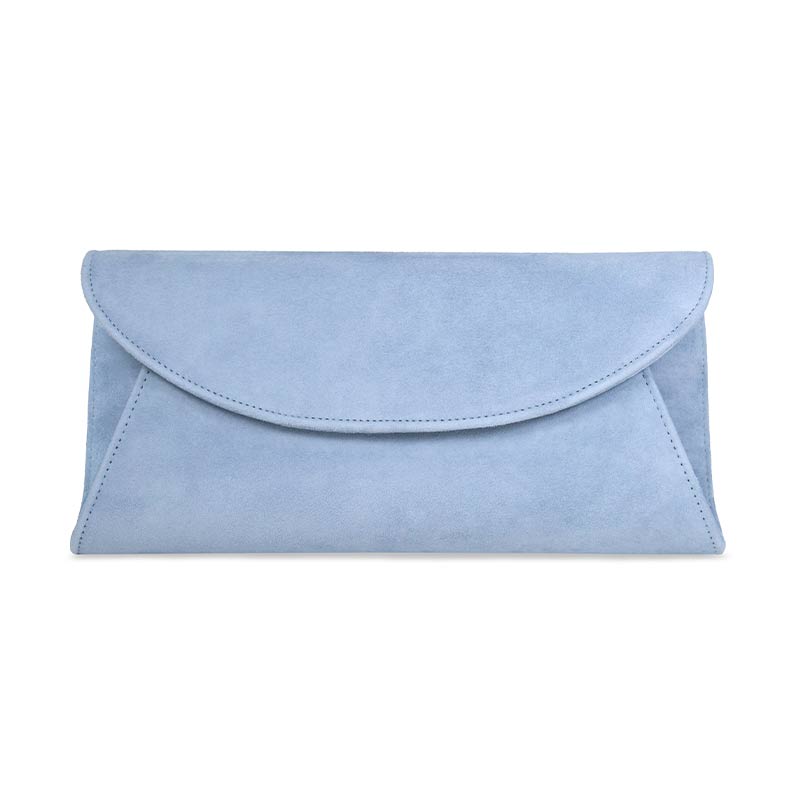 Bags Jenna: Pastel Blue Suede Sole Bliss USA