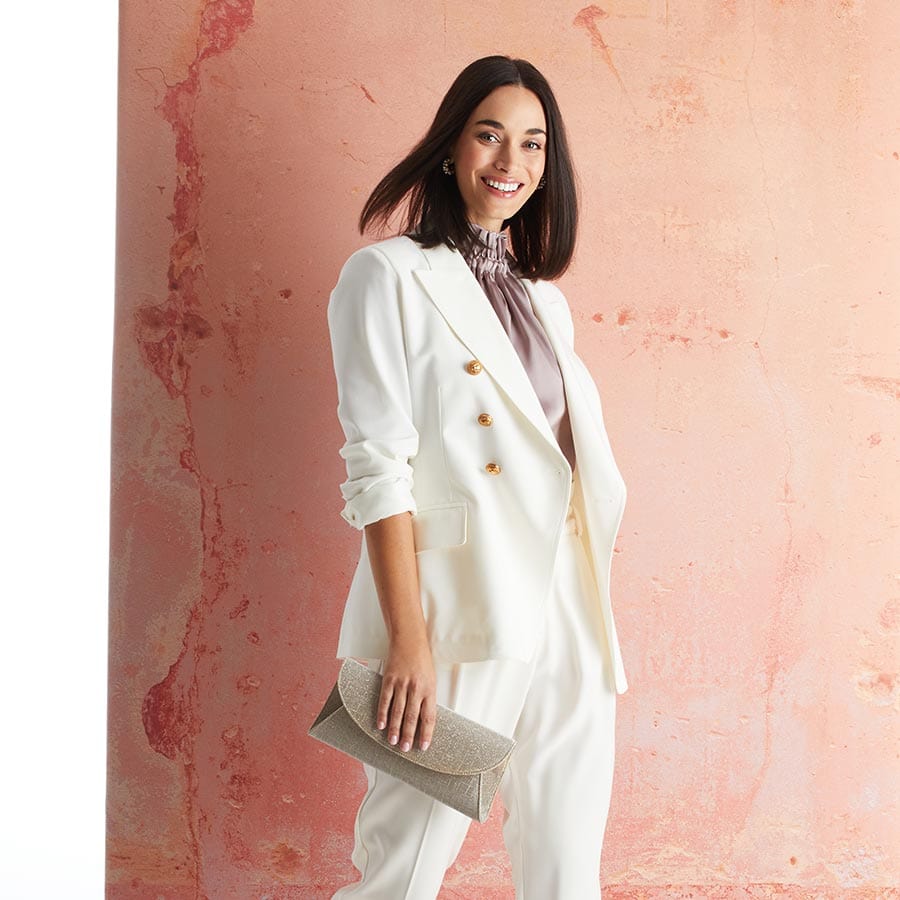 Bags Jenna: Metallic Taupe Sole Bliss USA