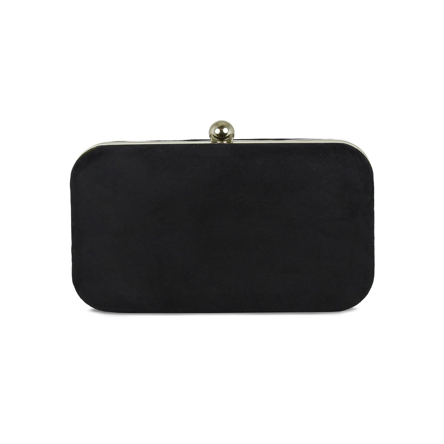 Bags Jewel: Black Suede & Gold Sole Bliss USA