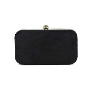 Bags Jewel: Black Suede & Gold Sole Bliss USA