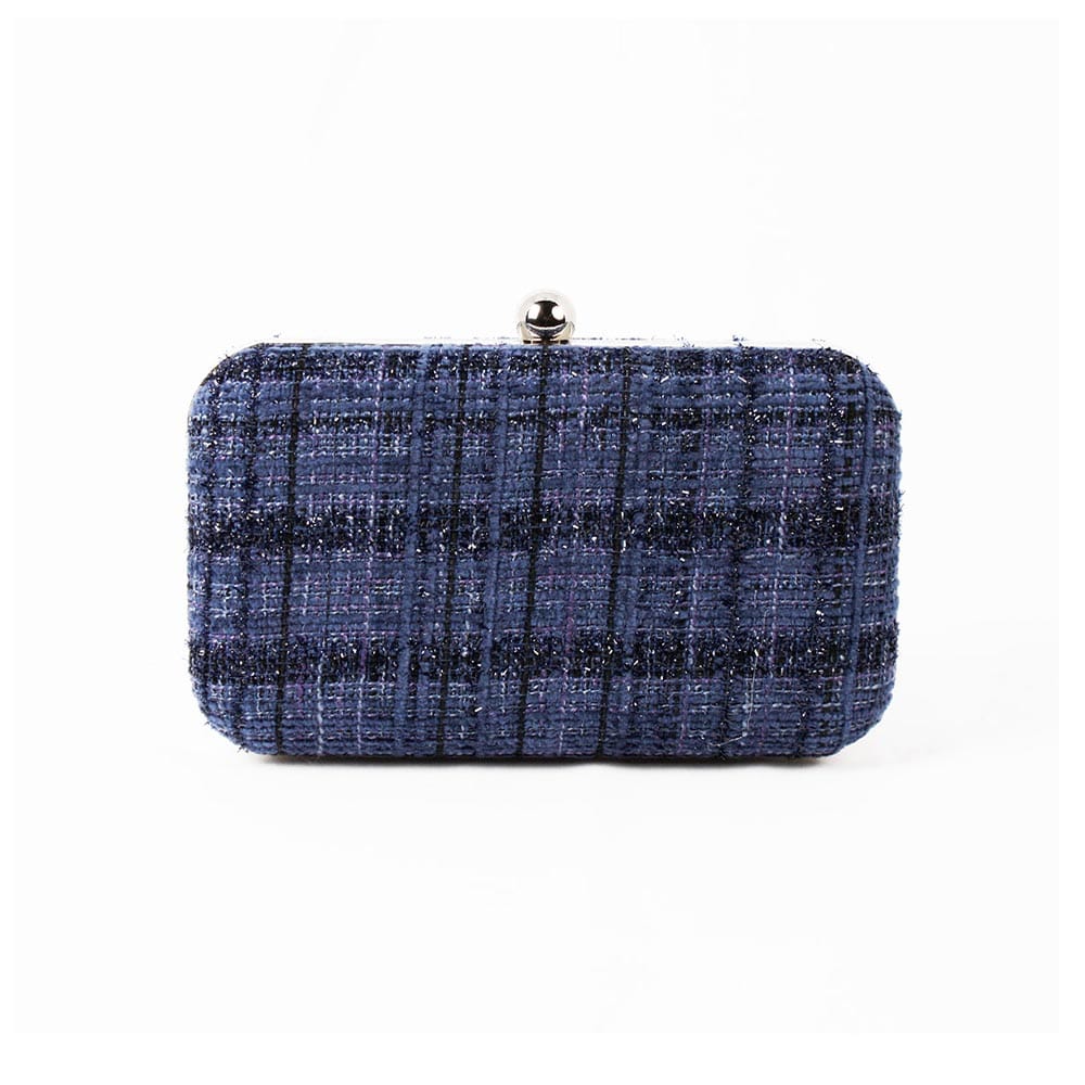 Bags Jewel: Navy Tweed Sole Bliss USA
