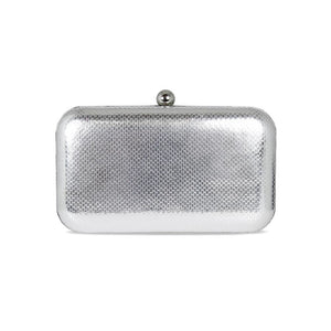 Bags Jewel: Silver Snake Print Leather Sole Bliss USA