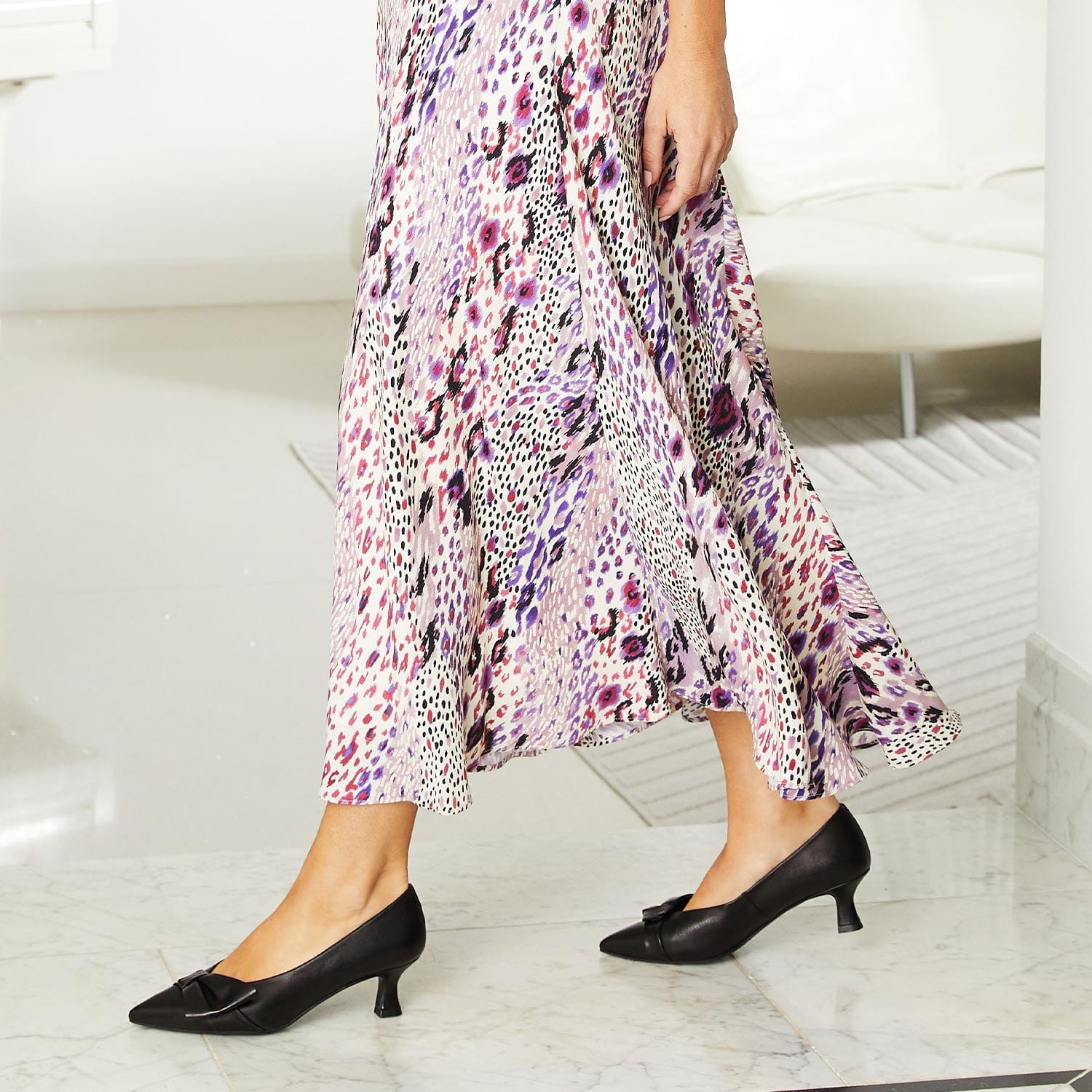 Shoes Keira: Black Leather Sole Bliss USA