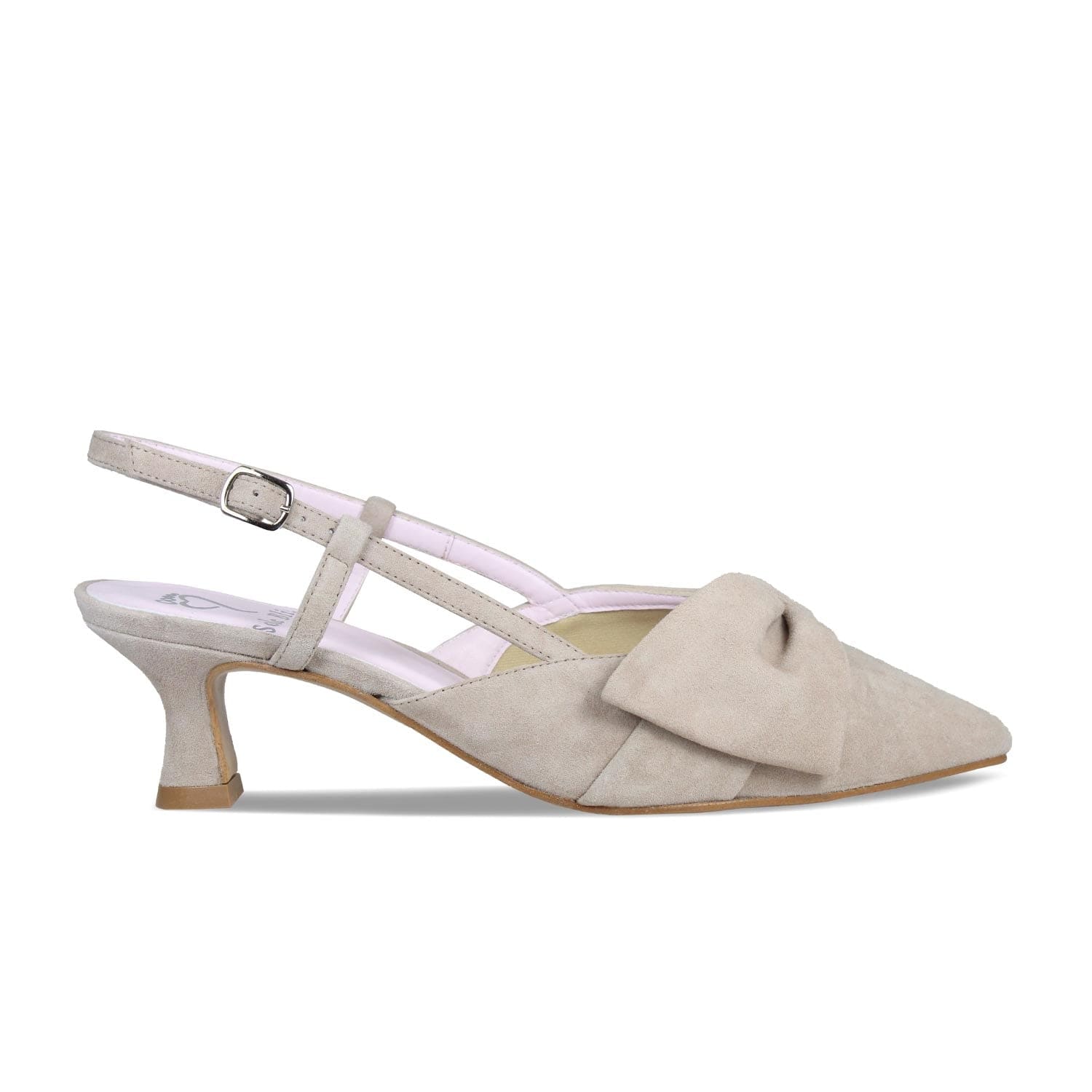Shoes Kennedy: Pale Taupe Suede Sole Bliss USA