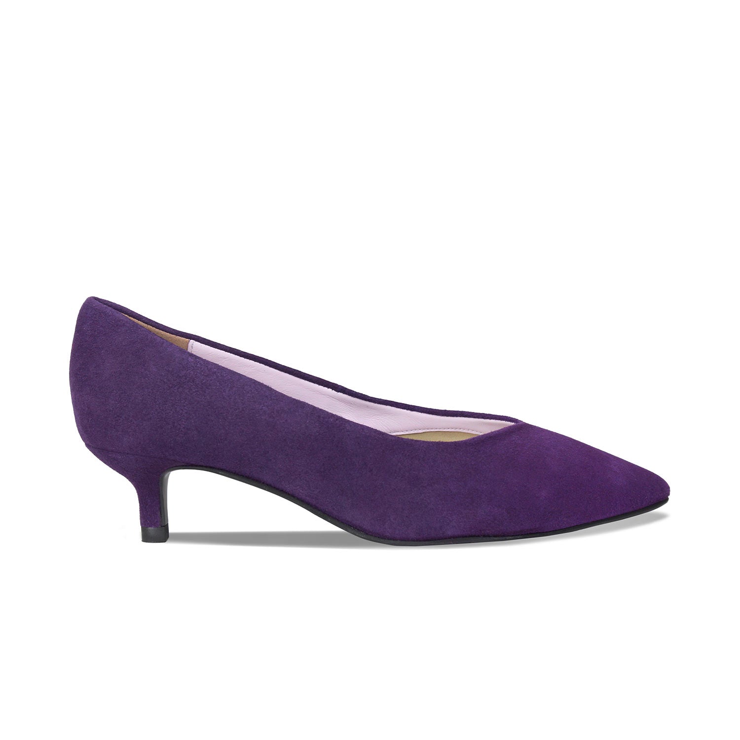 Shoes Kitty: Purple Suede Sole Bliss USA