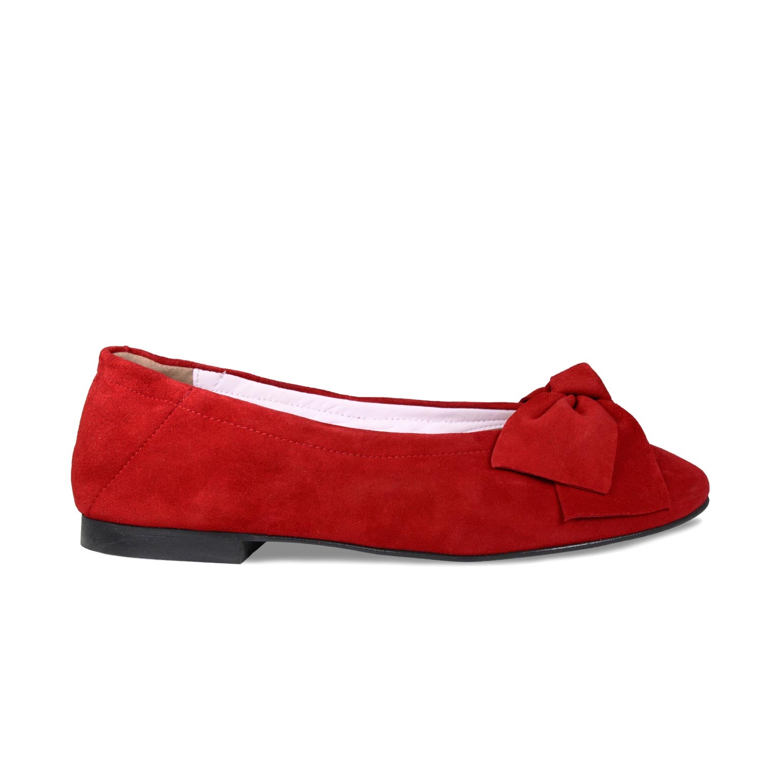 Shoes Lola: Red Suede Sole Bliss USA