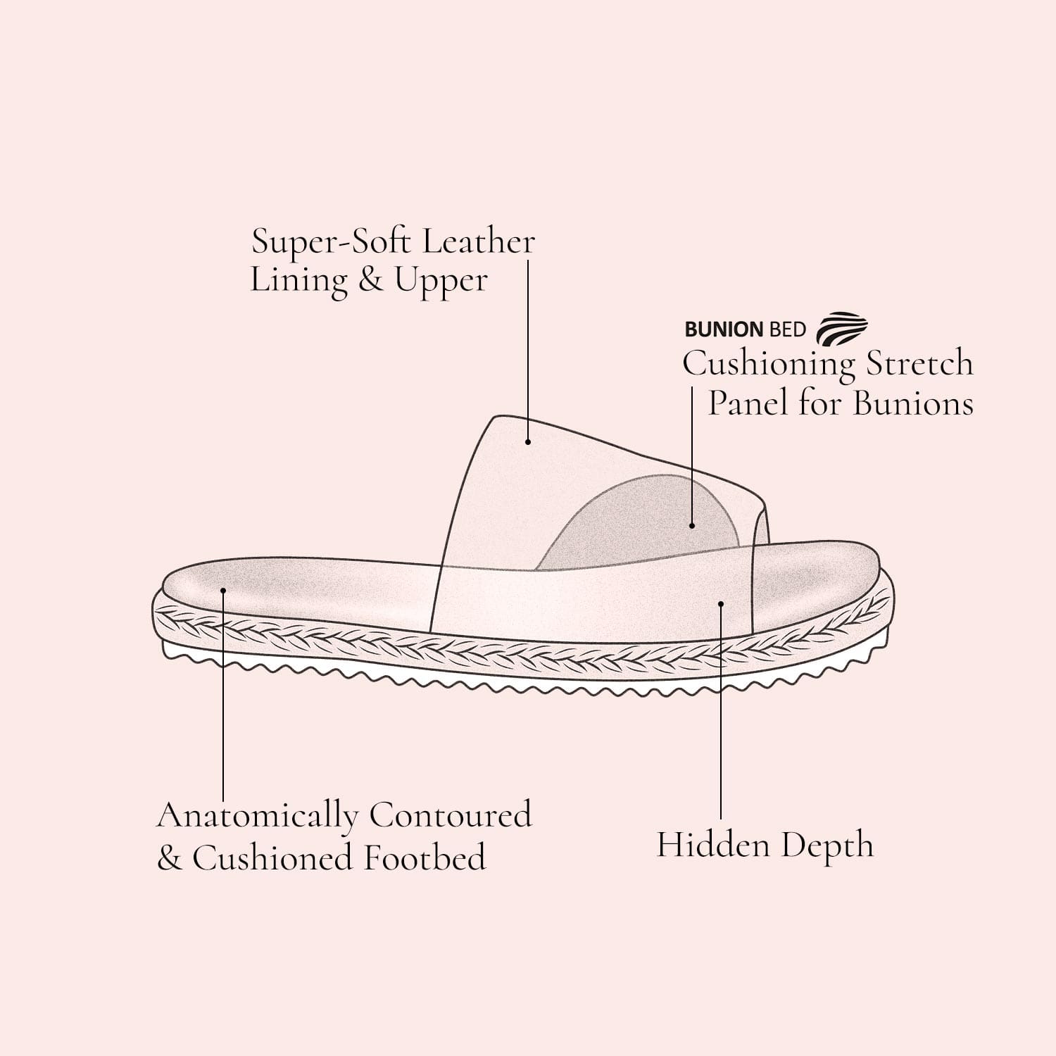 Shoes Bailey: Cream Leather Sole Bliss USA