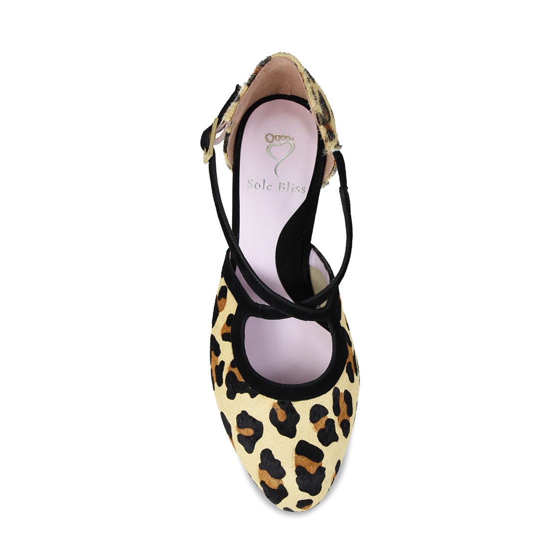 Shoes Meredith: Luxe Leopard & Black Suede Sole Bliss USA