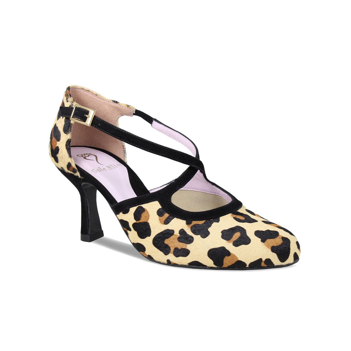 Shoes Meredith: Luxe Leopard & Black Suede Sole Bliss USA