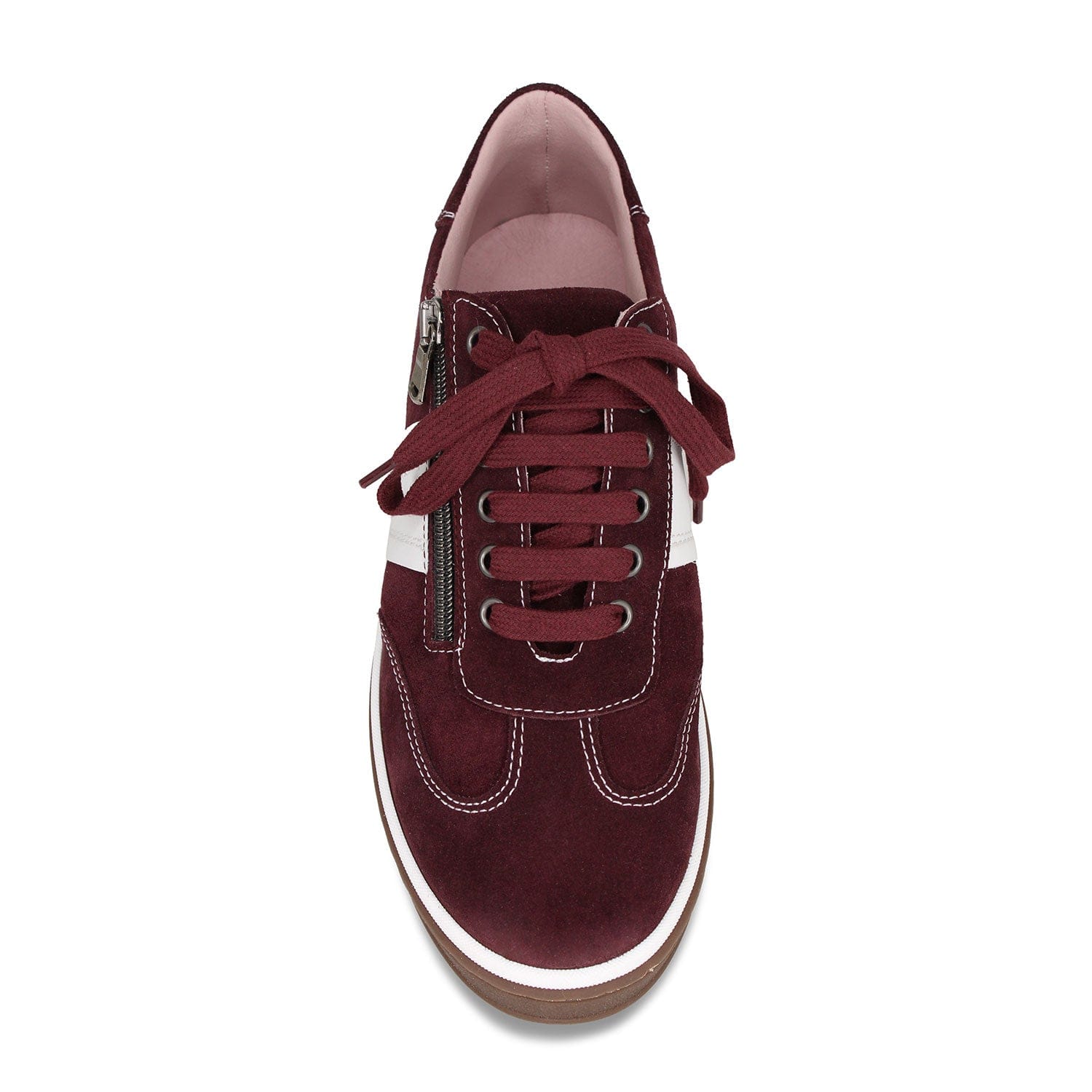 Metro: Bordeau Suede Shoes Sole Bliss