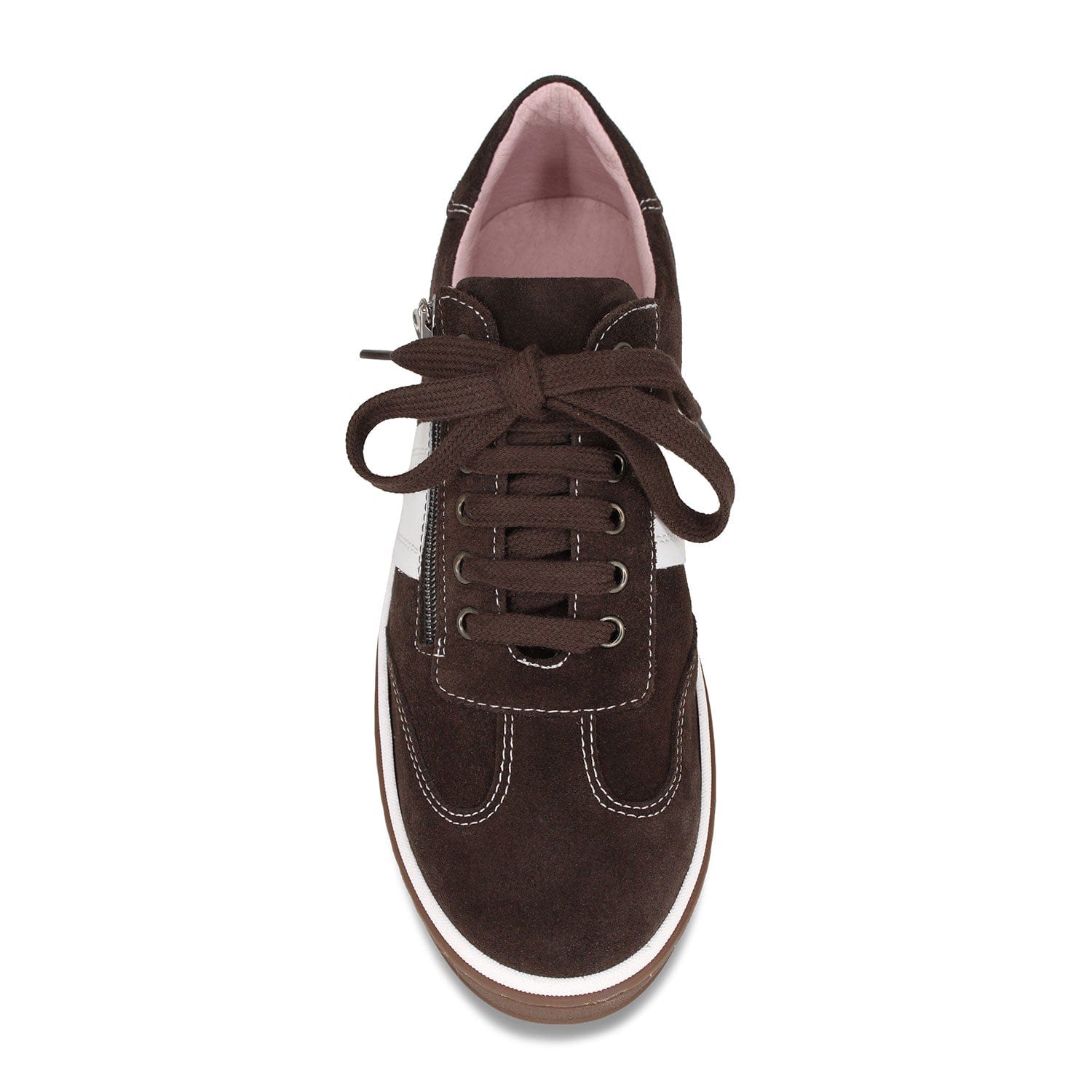Metro: Chocolate Brown Suede Shoes Sole Bliss