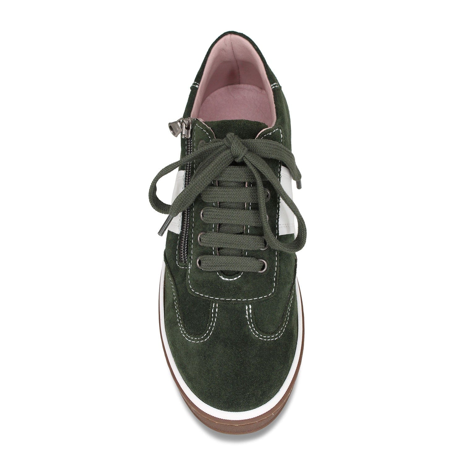 Metro: Forest Green Suede Shoes Sole Bliss