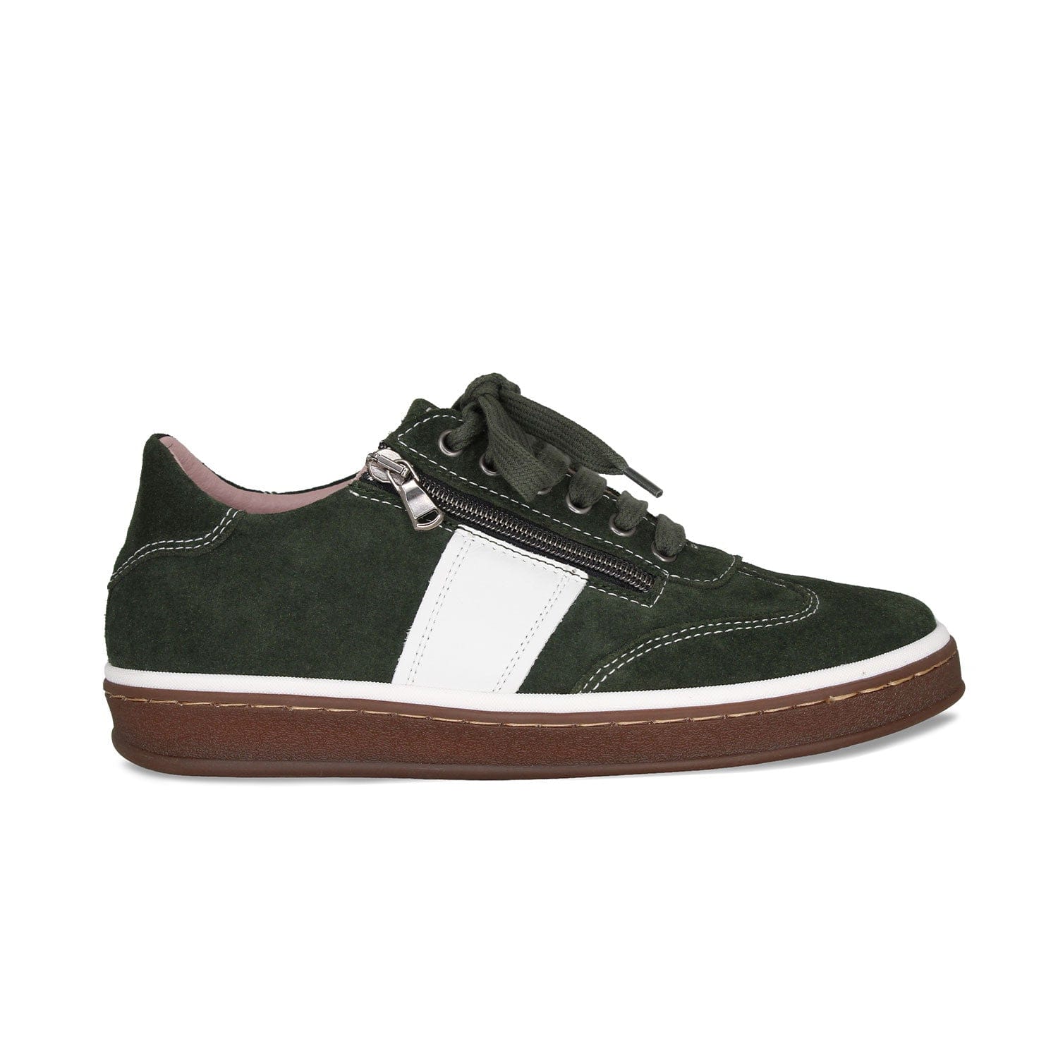 Metro: Forest Green Suede Shoes Sole Bliss