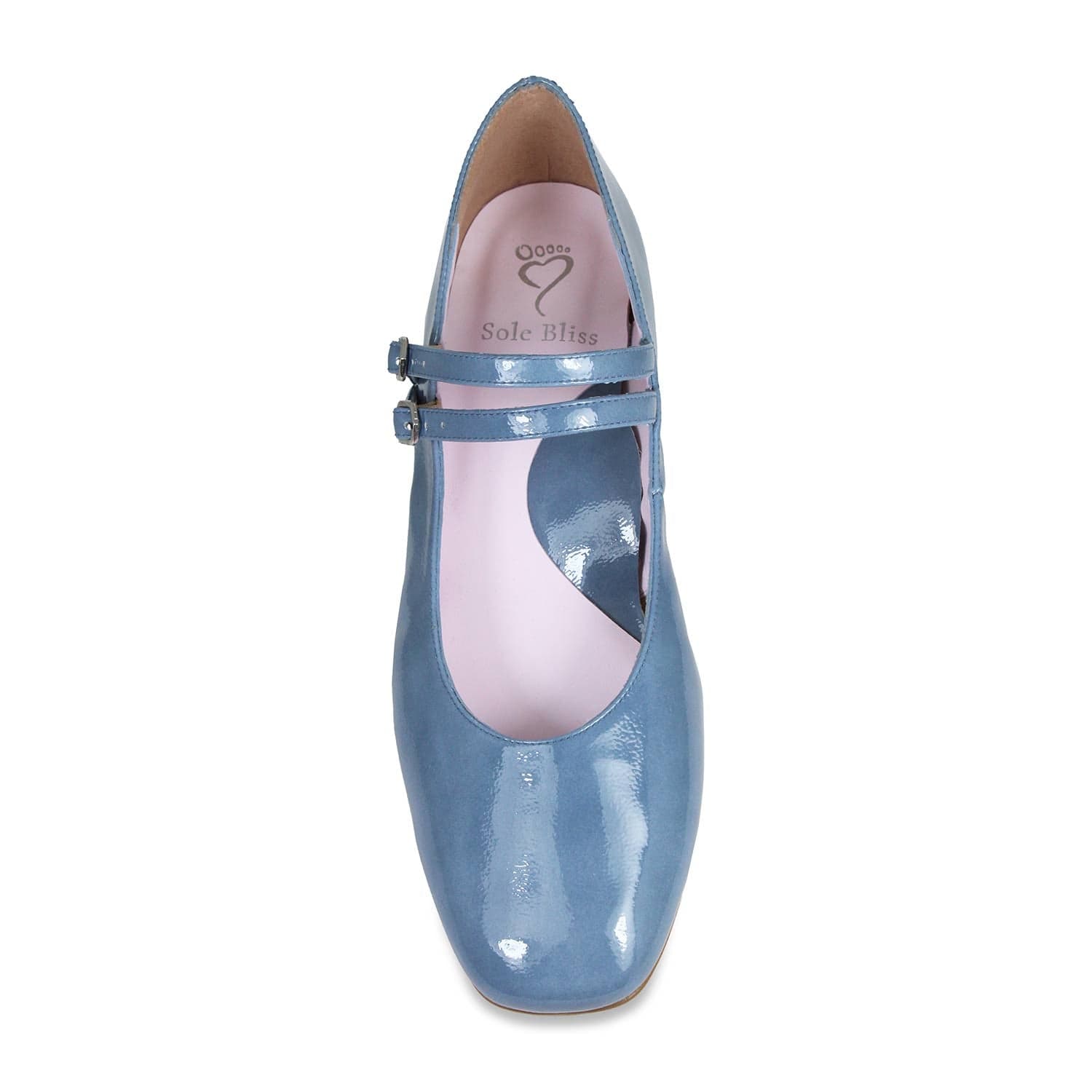 Shoes Orla: Denim Patent Leather Sole Bliss USA