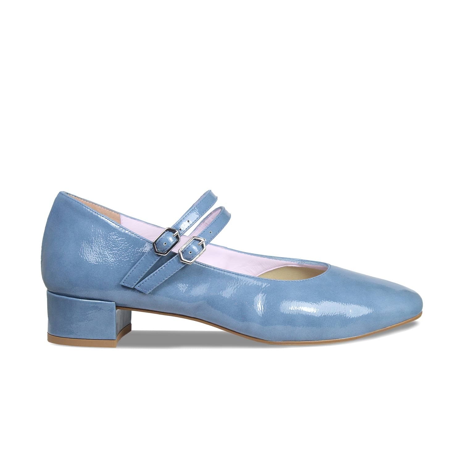 Shoes Orla: Denim Patent Leather Sole Bliss USA