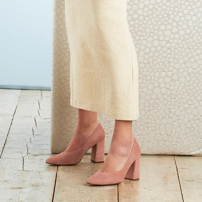 Shoes Paloma: Rose Suede Sole Bliss USA
