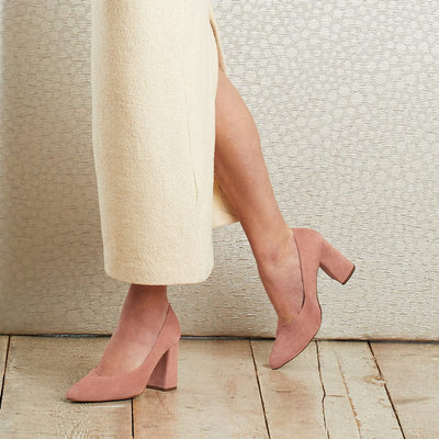 Shoes Paloma: Rose Suede Sole Bliss USA