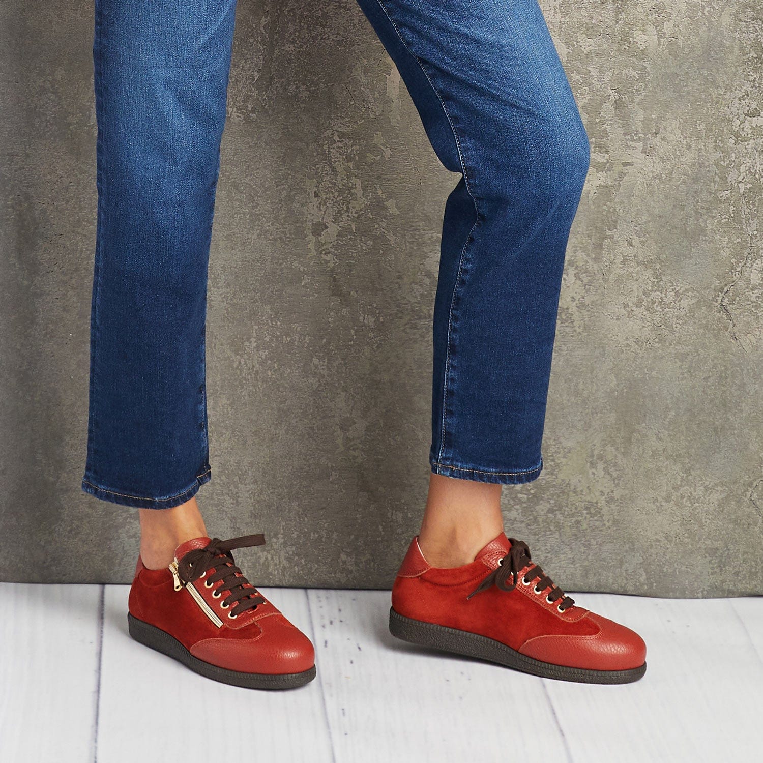 Shoes Pixie: Cinnamon Suede Sole Bliss USA