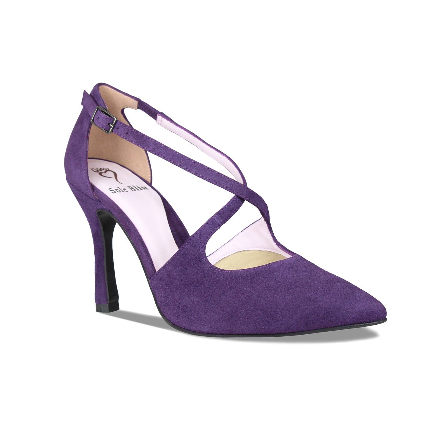 Shoes Poet: Purple Suede Sole Bliss USA