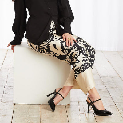 Shoes Premiere: Black Patent Leather Sole Bliss USA