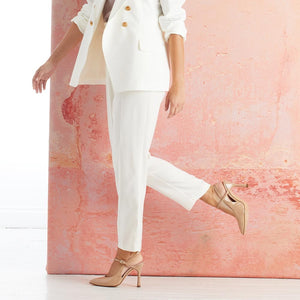 Shoes Premiere: Sand Patent Leather Sole Bliss USA