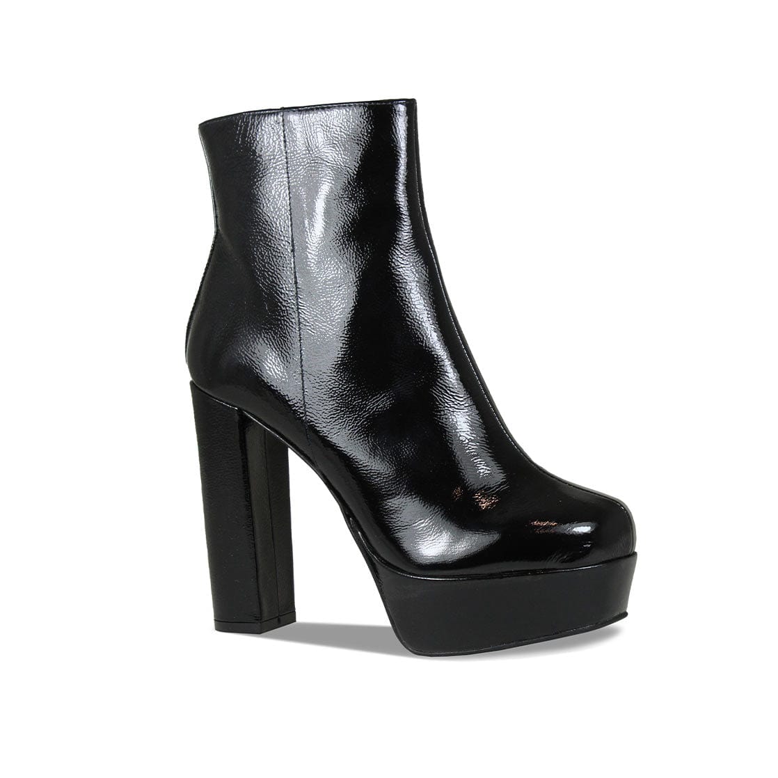 Boots Ronda: Black Patent Leather Sole Bliss USA
