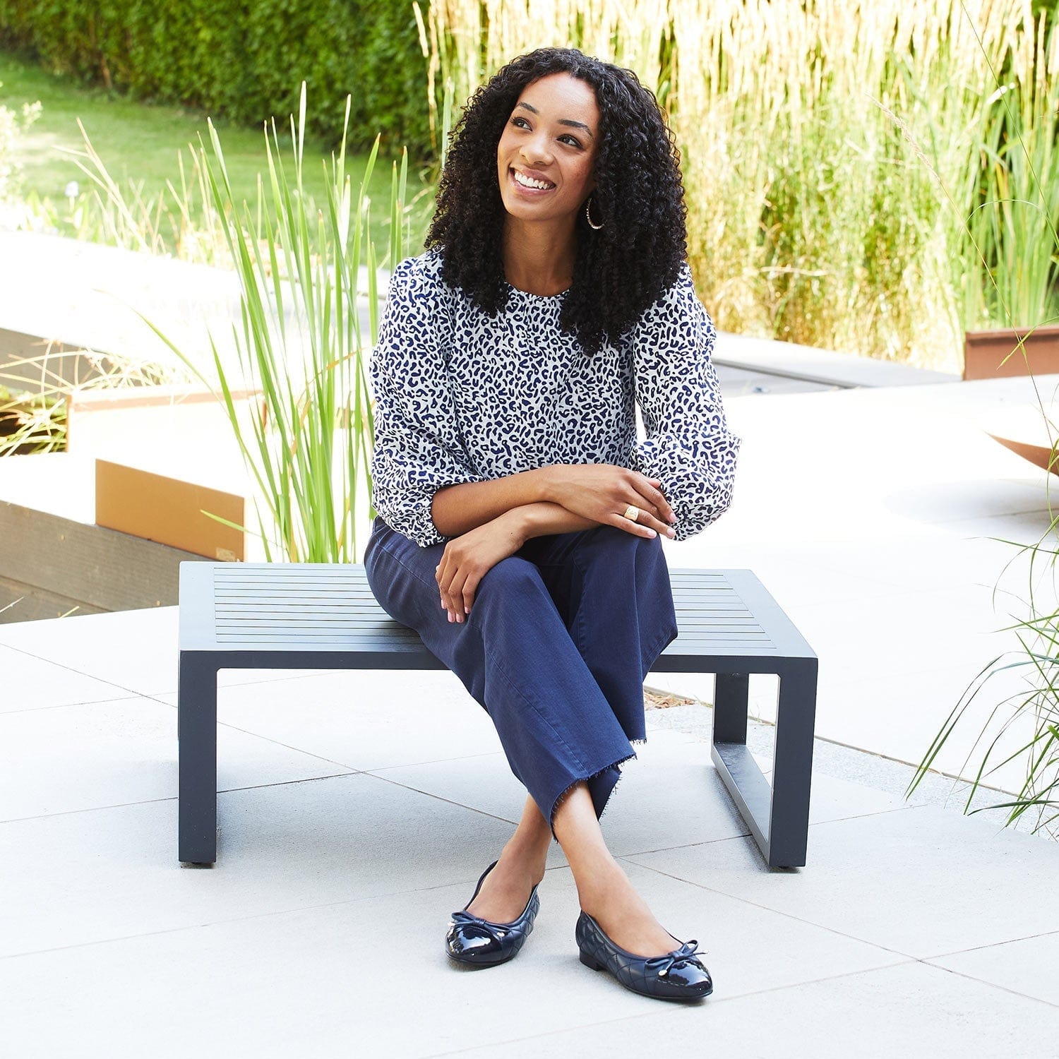 Shoes PRE ORDER - Royal: Navy Leather & Patent Sole Bliss USA