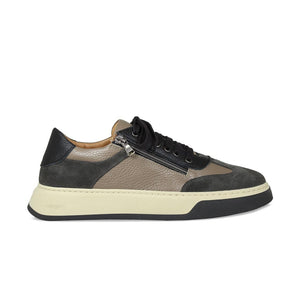 Shoes MEN'S Samson: Gray, Taupe & Black Leather Sole Bliss USA