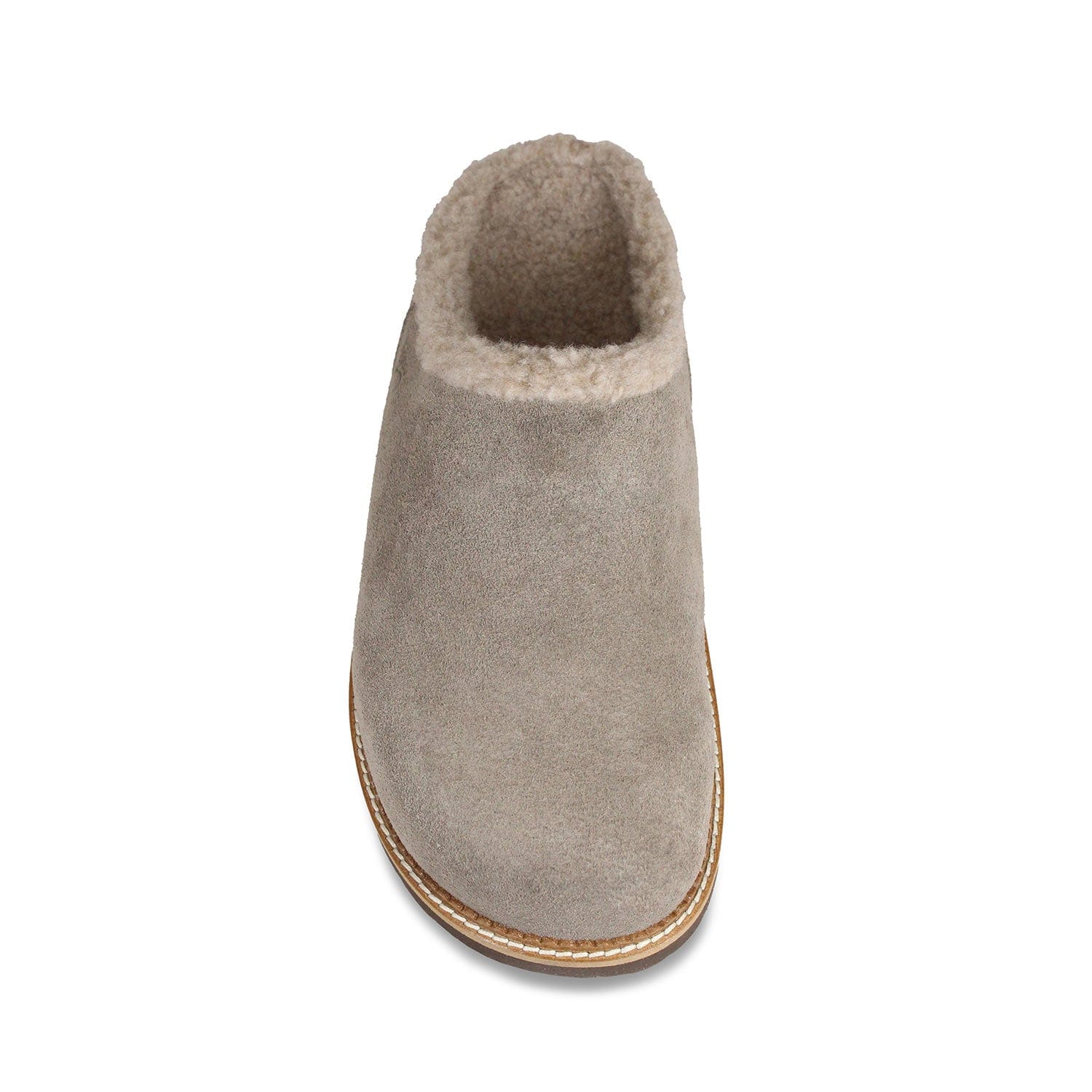 Shoes Snug: Taupe Suede & Wool Sole Bliss USA