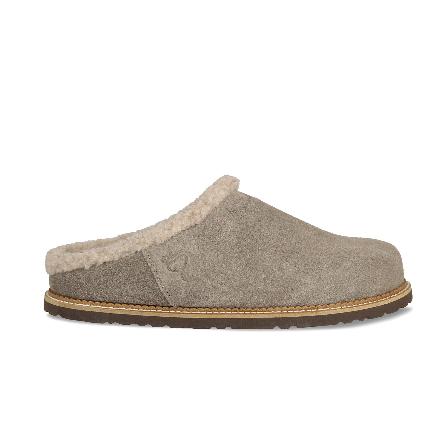 Shoes Snug: Taupe Suede & Wool Sole Bliss USA