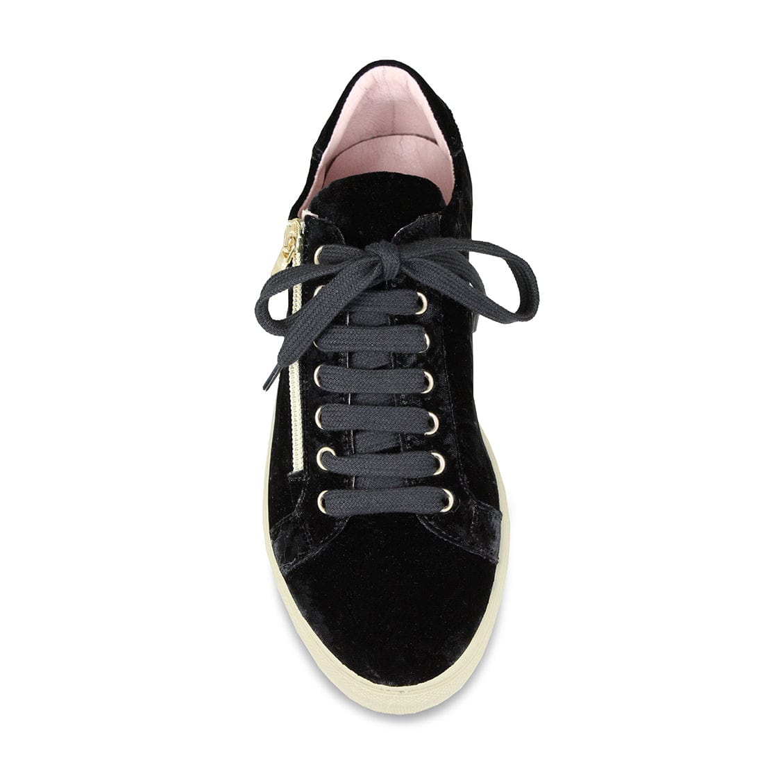 Shoes Sprint: Luxe Black Velvet Sole Bliss USA