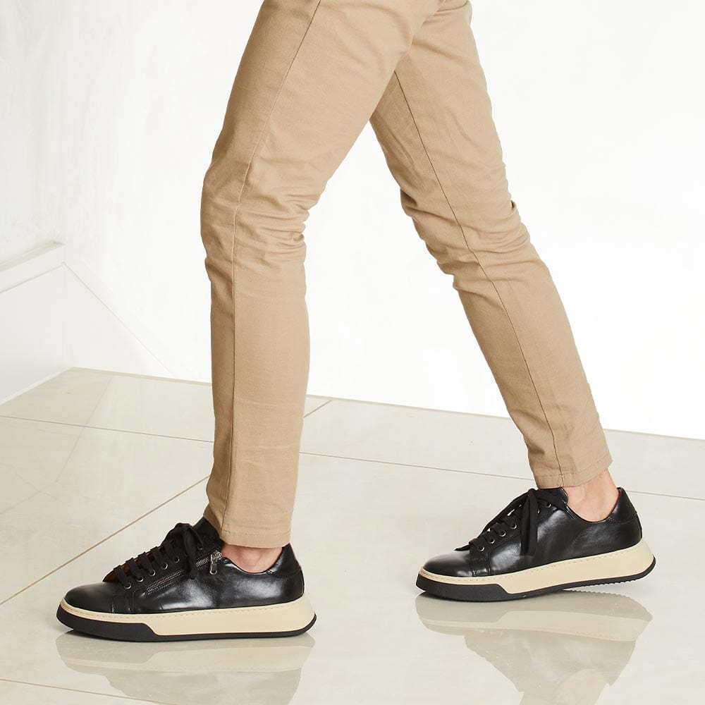 Shoes MEN'S Statement: Black Leather Sole Bliss USA