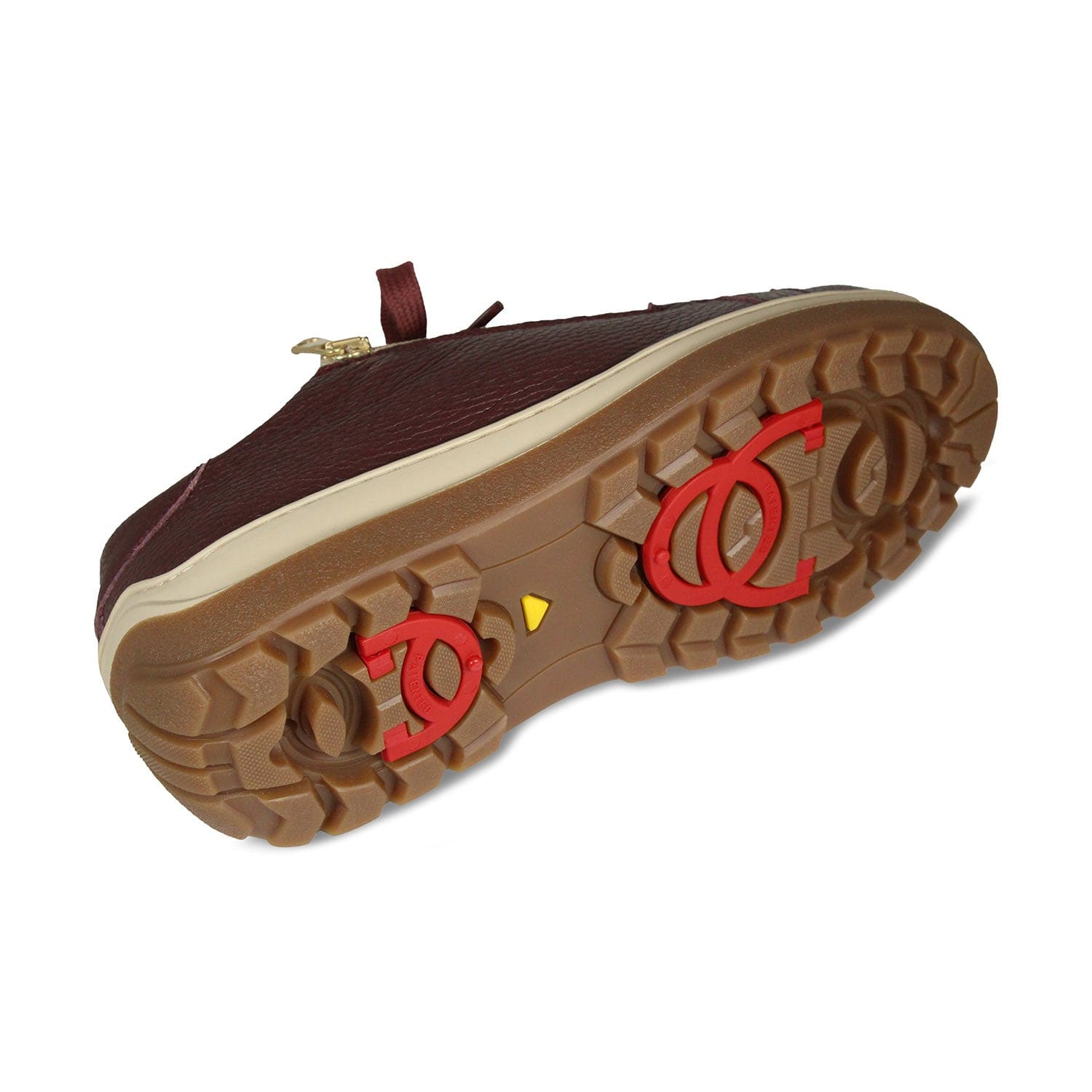 Shoes Summit: Plum Leather & Shearling Sole Bliss USA