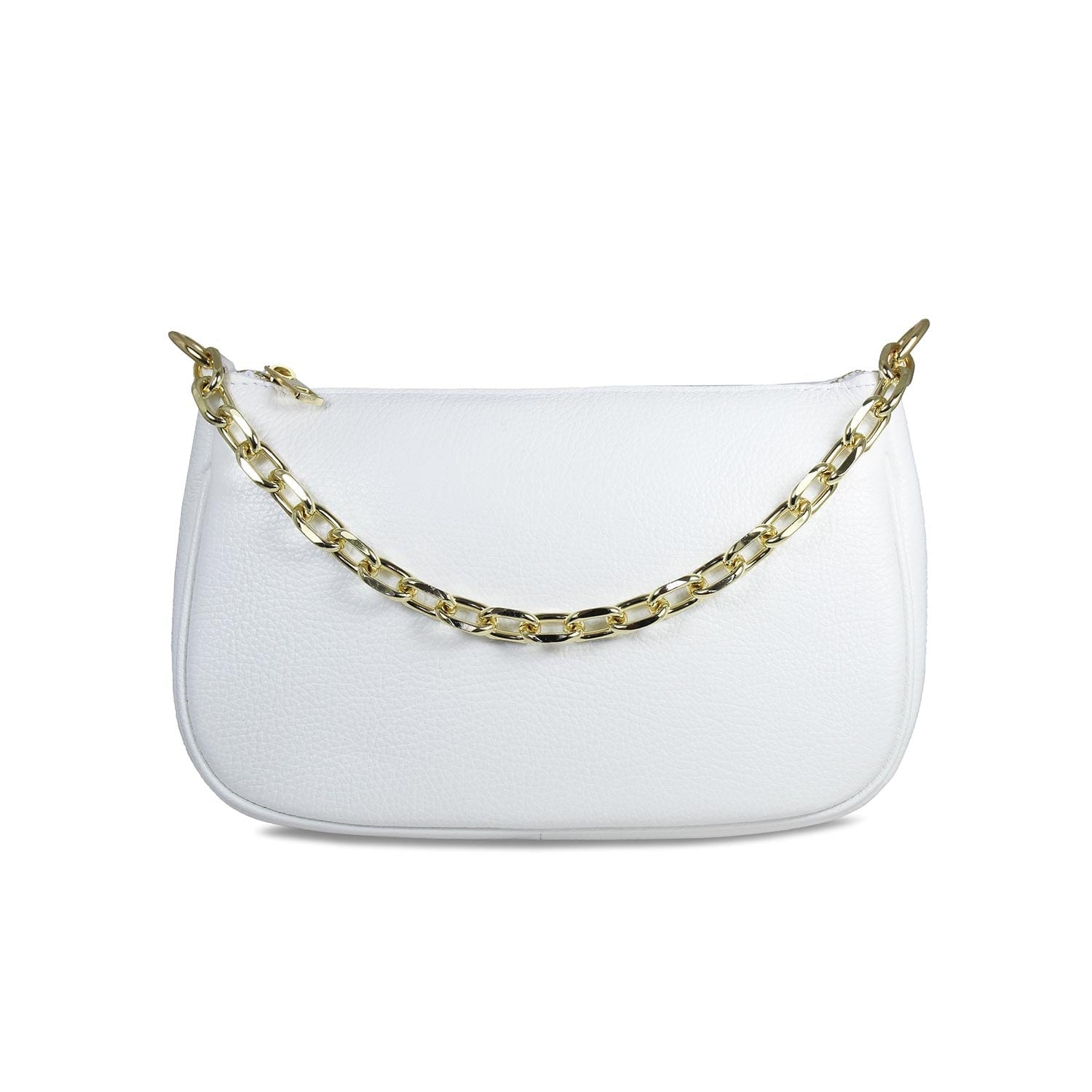 Bags Swing: White Leather & Gold Sole Bliss USA